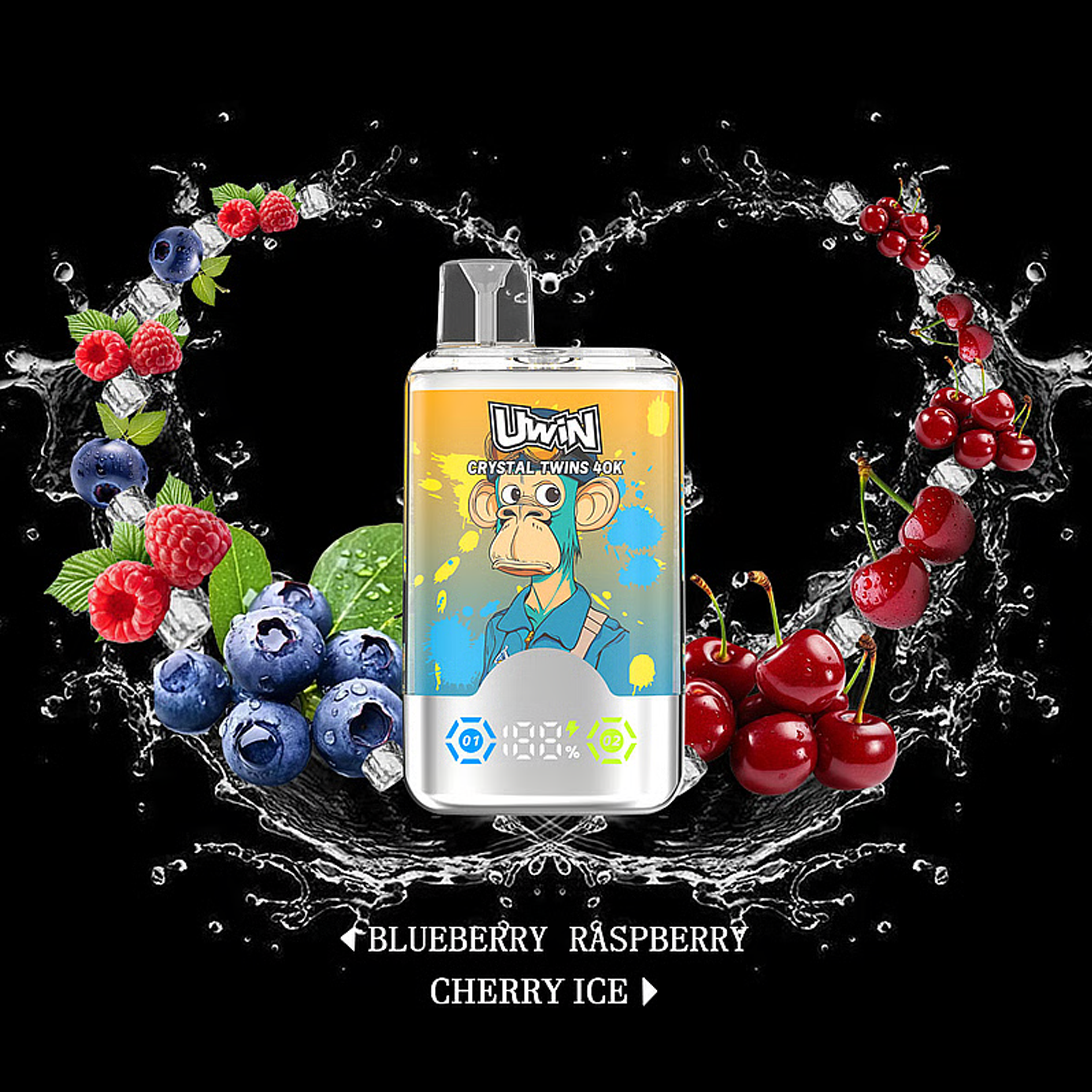 Uwin Twins crystal 40K